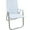 Bright White, variant on Lawn Chair USA - Classic Folding Aluminum Webbed Chair - Durable, Portable, and Comfortable Outdoor Chair - Ideal for Camping, Sports, and Concerts - Yellow and White Stripe