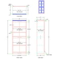 thumbnail image 5 of Concepts in Wood Storage Cabinet, 72 inch with 5 Shelves - Espresso Finish, 5 of 7