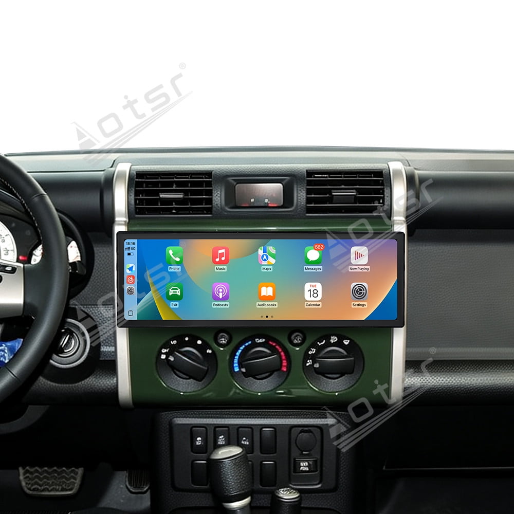 Aotsr 14.9 inch Car Radio Stereo for Toyota FJ Cruiser 2007-2023 Android 15 Carplay Multimedia Video Player Screen GPS Navigation Head Unit