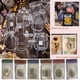 thumbnail image 1 of Marcadores de flores secas transparentes de 20 piezas con flores reales • Pegatinas caseras de cristalería caseras • Marcadores elegantes y únicos para leer, 1 of 3