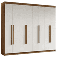 thumbnail image 1 of Ropero Closet Madesa Venus 8 Puertas 216cm Marrón/Blanco, 1 of 5