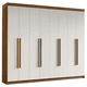 thumbnail image 1 of Ropero Closet Madesa Venus 8 Puertas 216cm Marrón/Blanco, 1 of 5