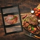 thumbnail image 4 of ColoMX Black Esmalte Salt Placa Rack Restaurante Cocina Barbacoa Herramienta Soporte de bloque de sal, 4 of 8
