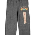 thumbnail image 2 of Friends (TV) Central Perk "But First Coffee" Men's Heather Grey Sleep Pajama Sleep Pants-XL, 2 of 5