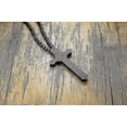 thumbnail image 4 of Wooden Large Long Crucifix Rosary Cross Smooth Beads Catholic Jesus Cross Pendant For Men, 4 of 4