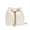White, variant on Women's Quilted Denim Bucket Bag, Drawstring Crossbody Hobo Purse with Adjustable Strap, Y2K Small Clutch Handbag for Adults