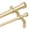Gold, variant on HEI! DEAR 1" Adjustable Gold Double Curtain Rod Set for Windows Heavy Duty with End Cap Finials,36-60"