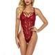 thumbnail image 1 of Ropa interior sexy de mujer Lencería de malla de encaje Ropa de dormir para adultos Ropa de dormir, rojo vino, M Inevent XX000079-08, 1 of 7
