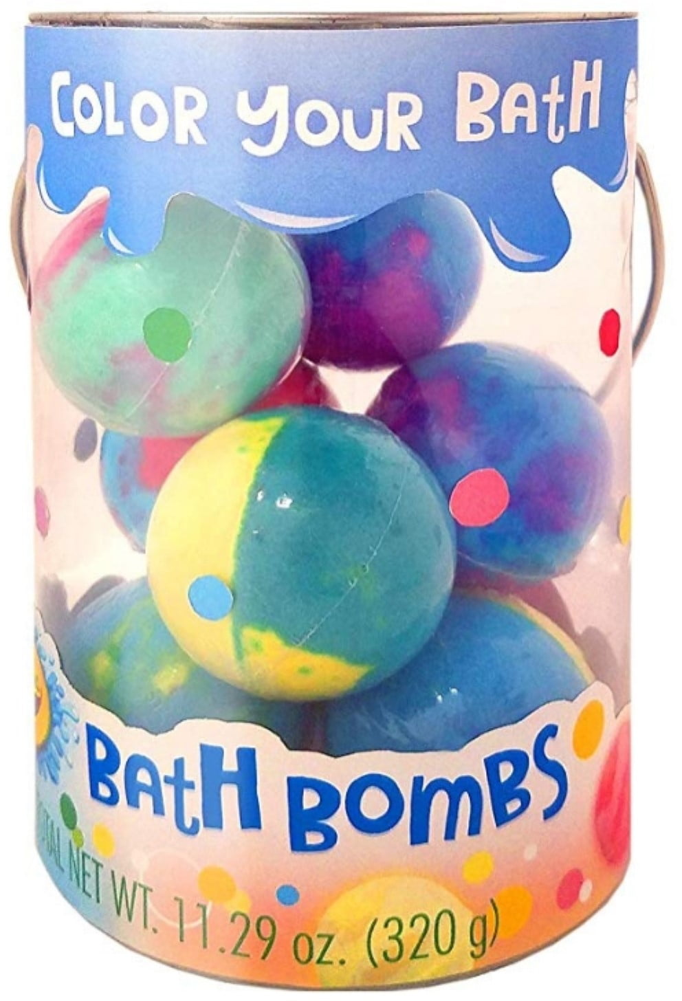 Crayola Assorted Bath Bombs 8 Count Walmart Com