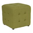 thumbnail image 1 of Avendale Tufted Upholstered Ottoman Pouf in Beige Fabric, 1 of 11