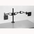 thumbnail image 3 of fellowes professional series depth adjustable dual monitor arm (8041701), black, 3 of 3
