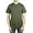 Olive, variant on Access Men's Heavyweight Short Sleeve Cotton V-Neck T-Shirt (Pack of 3) (Black, Small) AT37