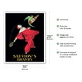 thumbnail image 2 of Sauvion’s Brandy - Vintage French Advertising Poster by Joseph Stall c.1925 - Fine Art Matte Paper Print (Unframed) 16x20in, 2 of 4