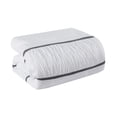 thumbnail image 5 of VCNY Home Trisha 8-Piece White Striped Bed in a Bag, Full/Queen, Adult, Unisex, 5 of 10