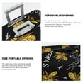 thumbnail image 3 of Fuzoiu Hohey Bee Golden Embroidery Print Suitcase Cover,Washable Luggage Covers for Suitcase,Elastic Luggage Protector Cover,Scratch Resistant Travel Suitcase Covers-Large, 3 of 7