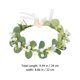 thumbnail image 3 of KAKOWELY Diadema de corona de flores para novia, tocado de niña, corona de flores para viaje y vacaciones, 3 of 4