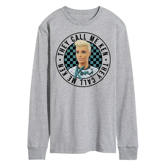 Barbie - Ken - They Call Me Ken - Men's Long Sleeve T-Shirt