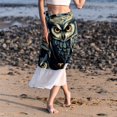thumbnail image 6 of Owl Chiffon Summer Beach Dress for Women with Polyester Straps, 6 of 6