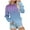 02Light Blue, variant on Pbnbp Womens Ombre Tie Dye Sweatshirt Casual Crewneck Loose Fit Thin Long Sleeve Shirt Blouses Womens Fall Fashion 2023