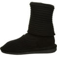 thumbnail image 1 of BEARPAW Womens Knit Tall Boots - Black - 8, 1 of 1