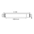 thumbnail image 3 of Shower Arm Extension - Metal Shower Head Extender with Brushed Finish, Lowers Existing Shower Head for Height Adjustment and Better Water Flow, 3 of 8