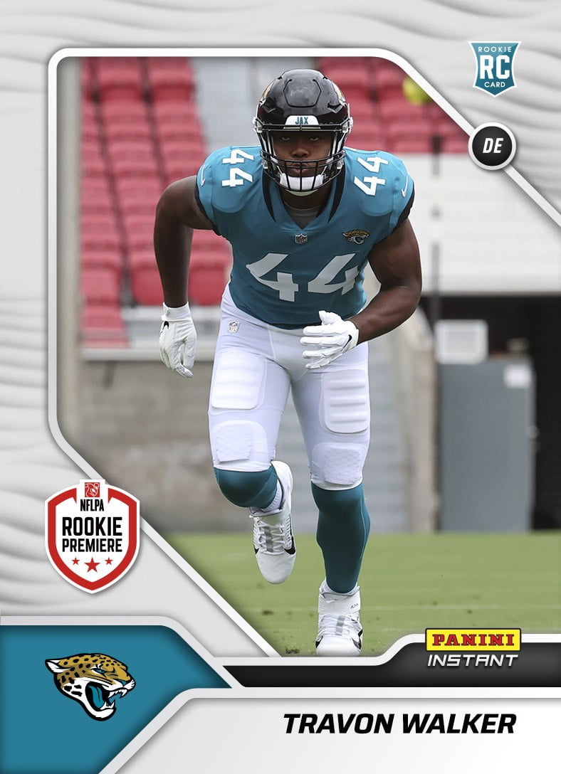 NFL 2022 Instant RPS First Look Football Travon Walker Trading Card