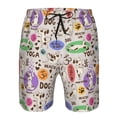 thumbnail image 4 of Yiaed Dog Doing Yoga Print Men's Swim Trunks with Lining Quick Dry Sports Shorts Beach Shorts Boardshorts-X-Large, 4 of 5