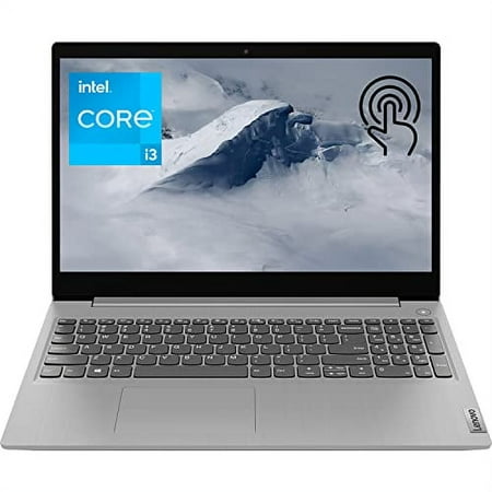 Lenovo IdeaPad 3i Laptop, 15.6" HD Touchscreen Display, Intel Core i3-1115G4 Processor, 8GB DDR4 RAM, 1TB PCIe SSD, Bluetooth, Webcam, Wi-Fi 6, HDMI, Windows 11 Home, Grey