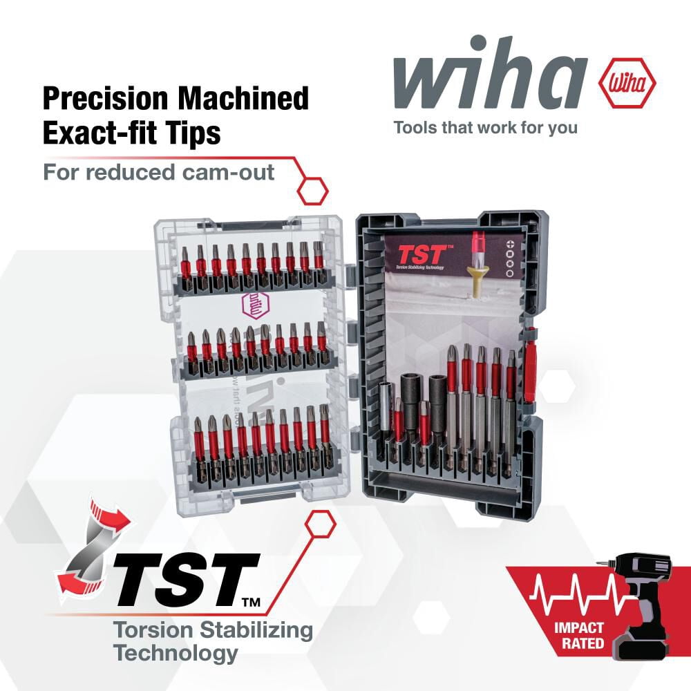 Wiha Maxxtor Impact Bit Set 40 Pieces