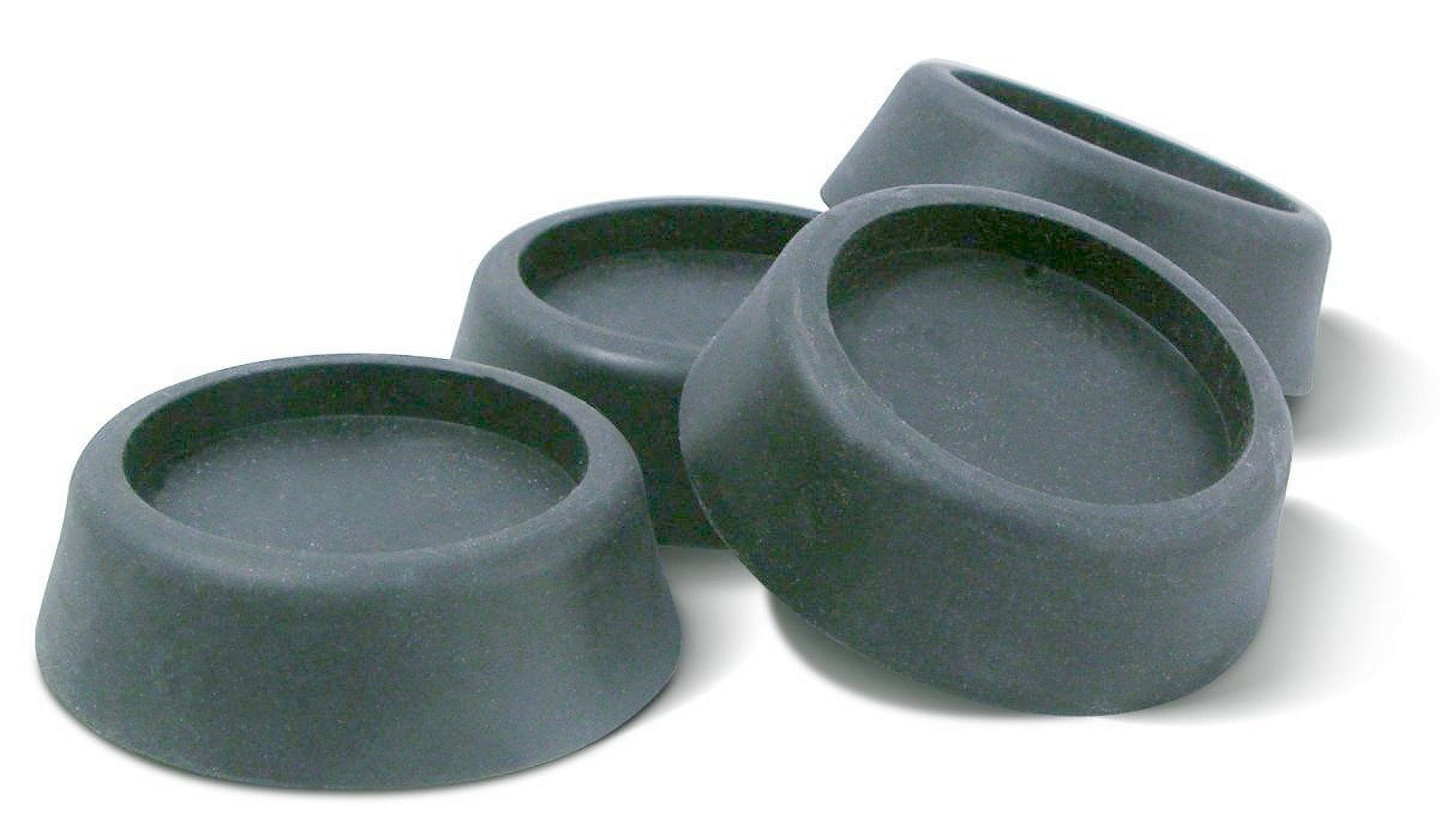 Anti-Vibration Pads For Washing Machine & Dryer – Shock Absorbing, Clear Rubber, GE Compatible