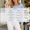 thumbnail image 3 of VSSSJ Women's Striped Pullover Sweater Relaxed Fit Round Neck Long Sleeve Classic Soft Casual Knit Sweater Tops Fall Winter Outfit Yellow S, 3 of 9