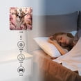 thumbnail image 4 of 12 Inch Wall Clock Battery Operated Silent Clock Decorative for Office, Kitchen, Outdoor, Living Room，Dog Flowers Creative Design, 4 of 4
