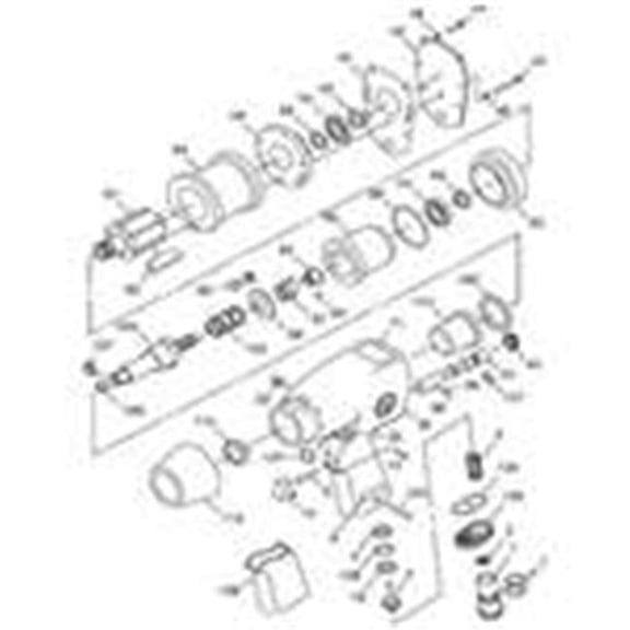 Repair Kit for 772H Air Impact Wrench