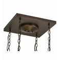 thumbnail image 2 of Meyda Tiffany 171551 Bungalow 4 Light 23" Wide Semi-Flush Ceiling Fixture - MultiColor, 2 of 7