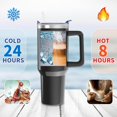 thumbnail image 4 of Best Uncle Ever Gifts 40oz Tumbler with Handle and Lid Straw, Uncle Stainless Steel Insulated Cup Water Bottle Mug (1 PC), 4 of 6