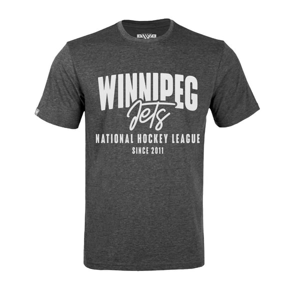 Men's Levelwear  Gray Winnipeg Jets  Richmond Response T-Shirt