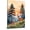 Frame-style, variant on Watercolor Deer Forest Canvas Wall Art Buck and Fawn Sunset Landscape Posters Wildlife Pine Tree Prints for Living Room Bedroom Nursery Rustic Cabin Home Decor