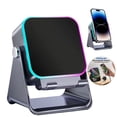 thumbnail image 6 of 5-in-1 Wireless Induction Bluetooth Speaker With Phone Stand RGB Ambient Light Portable Audio Device, 6 of 10