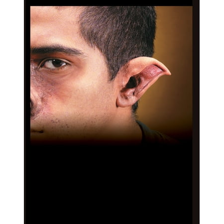 - Latex Costume Accessory Evil Orc Elf Ears Prosthetics