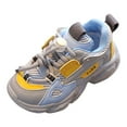 thumbnail image 2 of Lixiuxyad Kids Girls Sports Shoes Casual Single Shoes First Walkers Shoes Summer Outdoor Soft Breathable Sports Shoes Walking Sneakers Sizes 6(Toddler 12-18 Months), 2 of 5