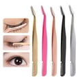 thumbnail image 4 of Daily Mix Store Multifunction Pointed Nipper Eyebrow Forceps Comb Eyebrow Clip Eyelash Brush Tool with J0D8 Makeup Nipper Eyelash Tweezers, 4 of 9