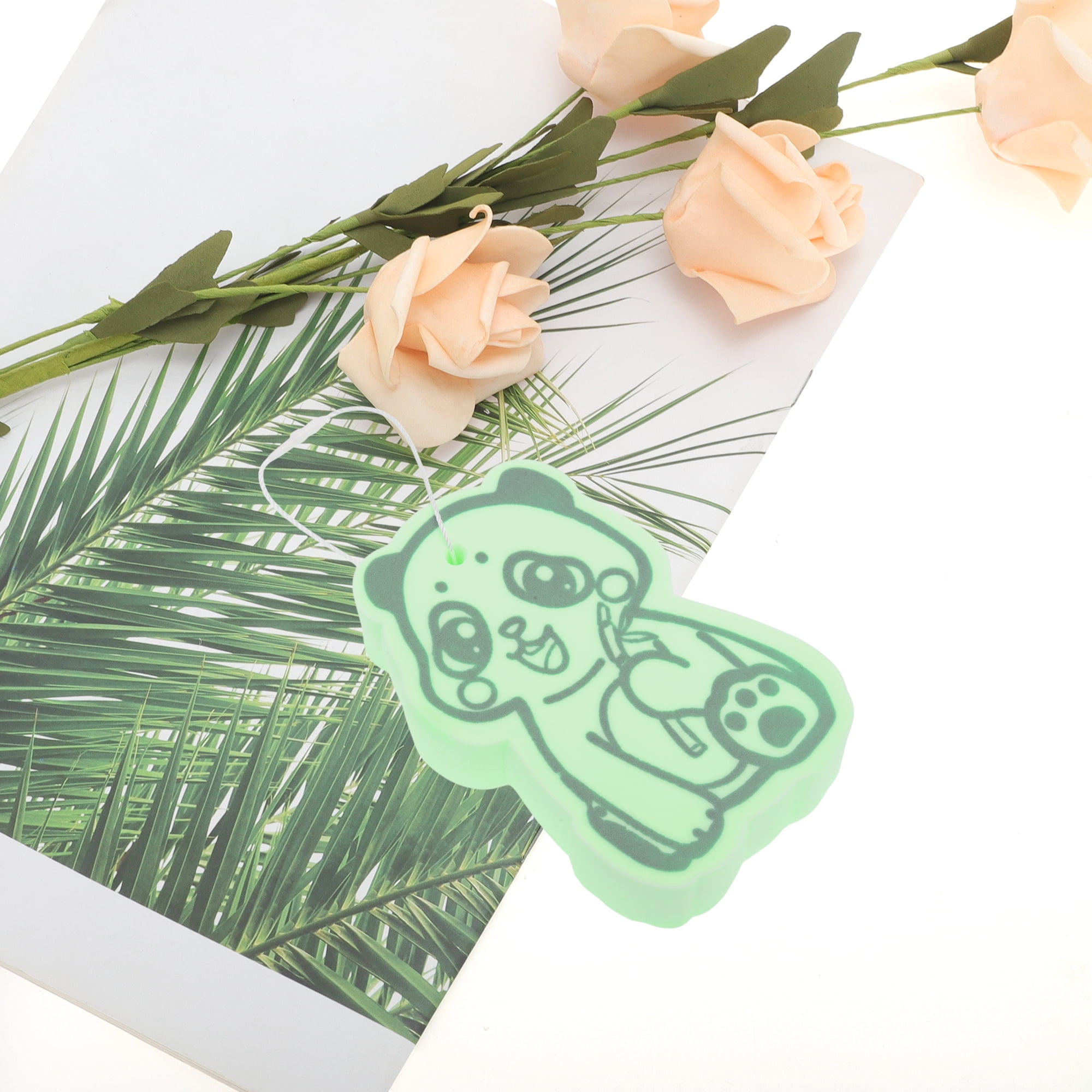 Unique Bargains Cartoon Bath Brush 4.53"x2.76"x1.1" Green