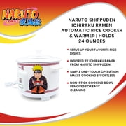 Toynk Toys Naruto Shippuden Ichiraku Ramen Automatic Rice Cooker, Nonstick Interior