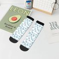 thumbnail image 7 of Pofeuu Hand Drawn Turtle Print 30cm Socks, Adult Running Hiking Socks for Youth and Adult, 7 of 7