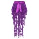 thumbnail image 1 of Pañuelo de cadera para danza del vientre para mujer, falda cómoda para la cintura, disfraz elegante Púrpura, 1 of 8