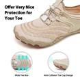 thumbnail image 5 of Water Shoes for Women Men Wide Toe Box Quick Dry Barefoot Sport Shoes Lightweight Non Slip Hiking Shoes for Swimming Beach Walking Surfing Yoga, 5 of 8