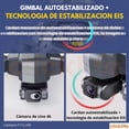 thumbnail image 2 of Dron CLICKLIFE F11 4k Pro 5g WiFi Eis 1200m Rc Con Cámara, 2 of 9