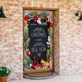 thumbnail image 3 of TAIAOJING Cute Christmas Door Cover Decorations Santa Elk Hanging Cloth Holiday Party Layout Scene Background Cloth Photography Banner, 3 of 4