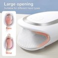 thumbnail image 4 of Cordless Electric Hand Massager Machine Compression Relief Hot Compress for Carpal Tunnel, 4 of 7