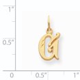 thumbnail image 2 of Initiale en Or Jaune 14K g Charm, 2 of 2